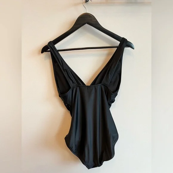 J. Crew Black One Piece Swimsuit - Picture 2 of 4